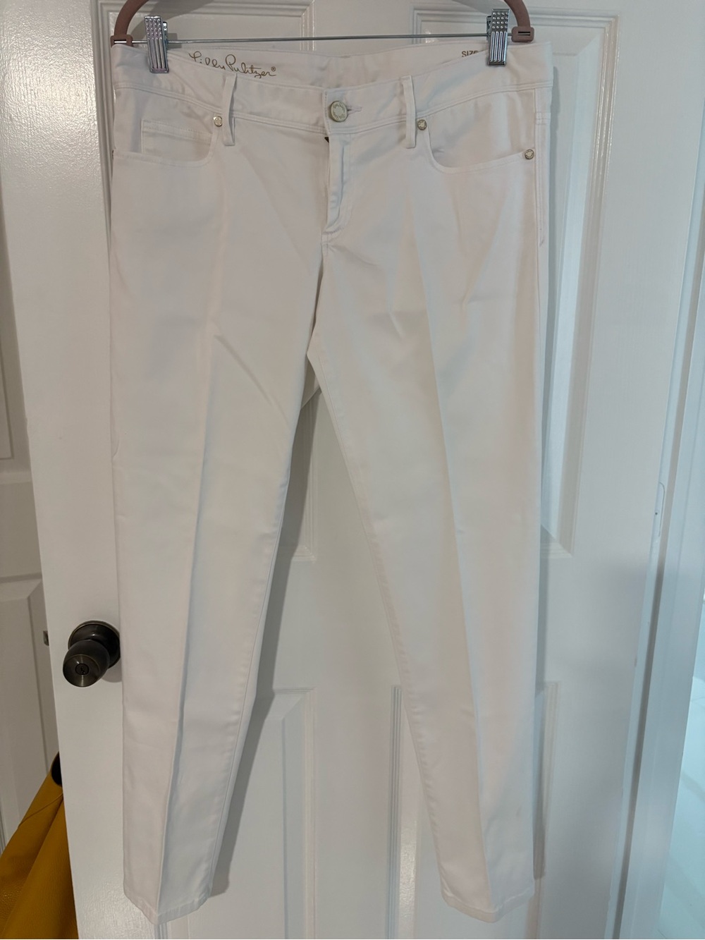 Lilly Pulitzer White Skinny Jeans